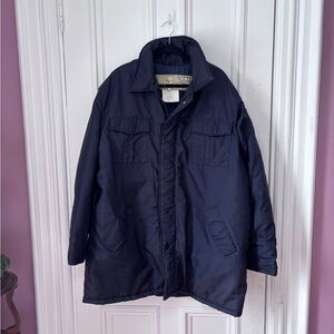 Men’s Vintage Evin Telescopic Sleeve Insulated Zip/Velcro Parka/Jacket Size 50